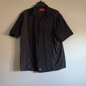 DICKIES WORK SHIRT, size 2XL, two tone, button down